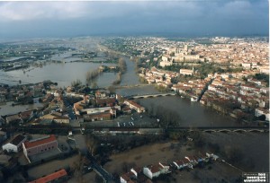 Béziers inondé